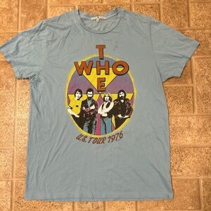 The Who US tour 1976 t shirt